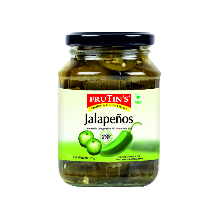 Jalapeno Slices Glass Bottle